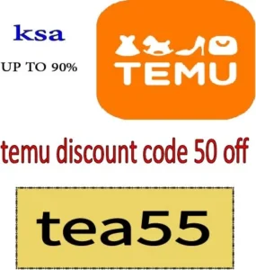 temu discount code 50 off