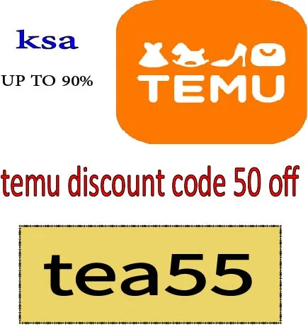 temu discount code 50 off